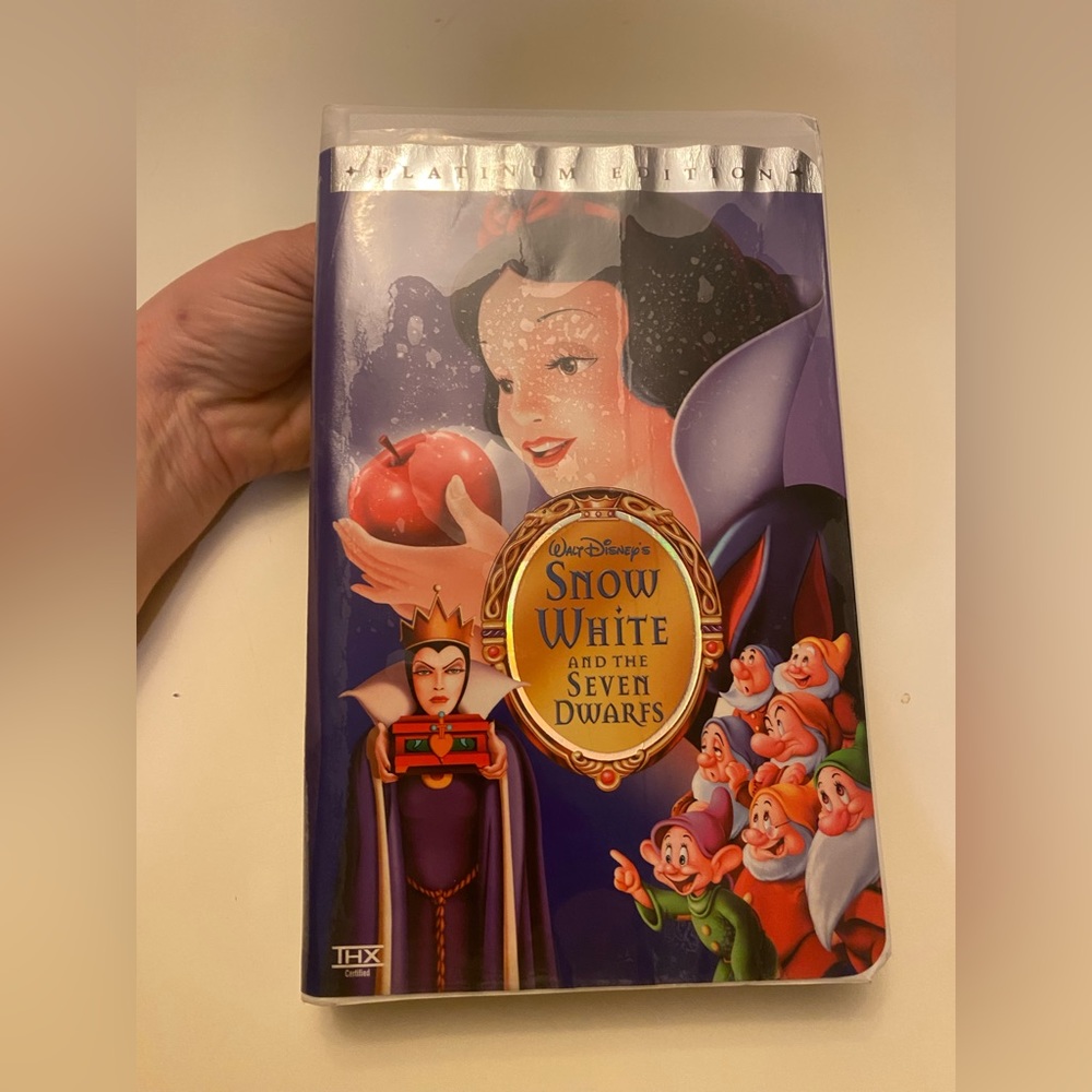 Platinum Edition Disney Snow White VHS